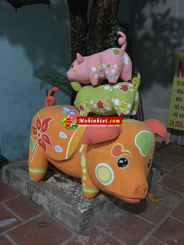 Đồ trang trí tiểu cảnh tết 2024