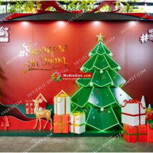 Trang trí noel ngoại cảnh