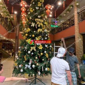 Cây thông noel kèm phụ kiện