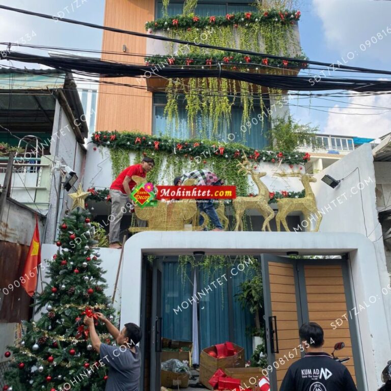 trang trí noel chuyên nghiệp