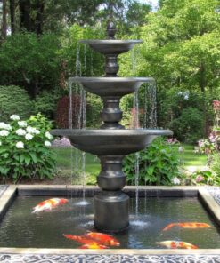 Đài Phun Nước 3 Tầng Cao 176 x 80 cm